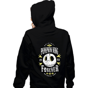 Shirts Zippered Hoodies, Unisex / Small / Black Pumpkin King Forever