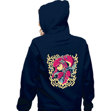 Load image into Gallery viewer, Secret_Shirts Zippered Hoodies, Unisex / Small / Navy Mipha
