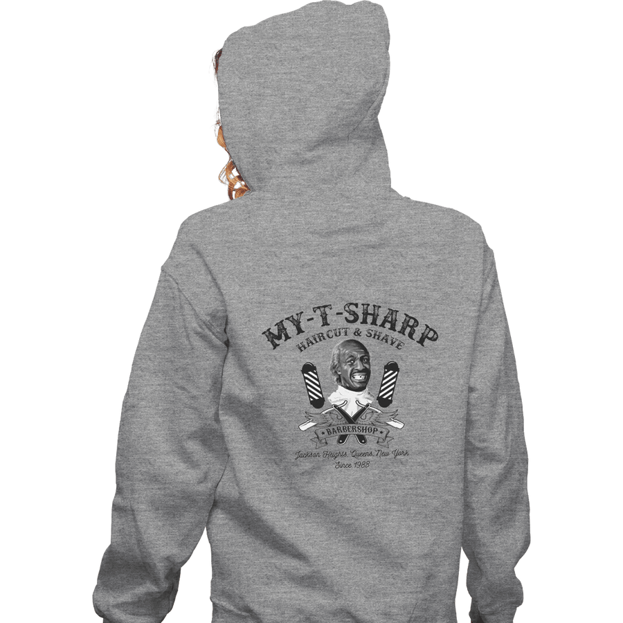 Secret_Shirts Zippered Hoodies, Unisex / Small / Sports Grey My-T-Sharp