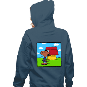 Secret_Shirts Zippered Hoodies, Unisex / Small / Indigo Blue DOGGY DOGG