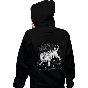 Secret_Shirts Zippered Hoodies, Unisex / Small / Black The Liger