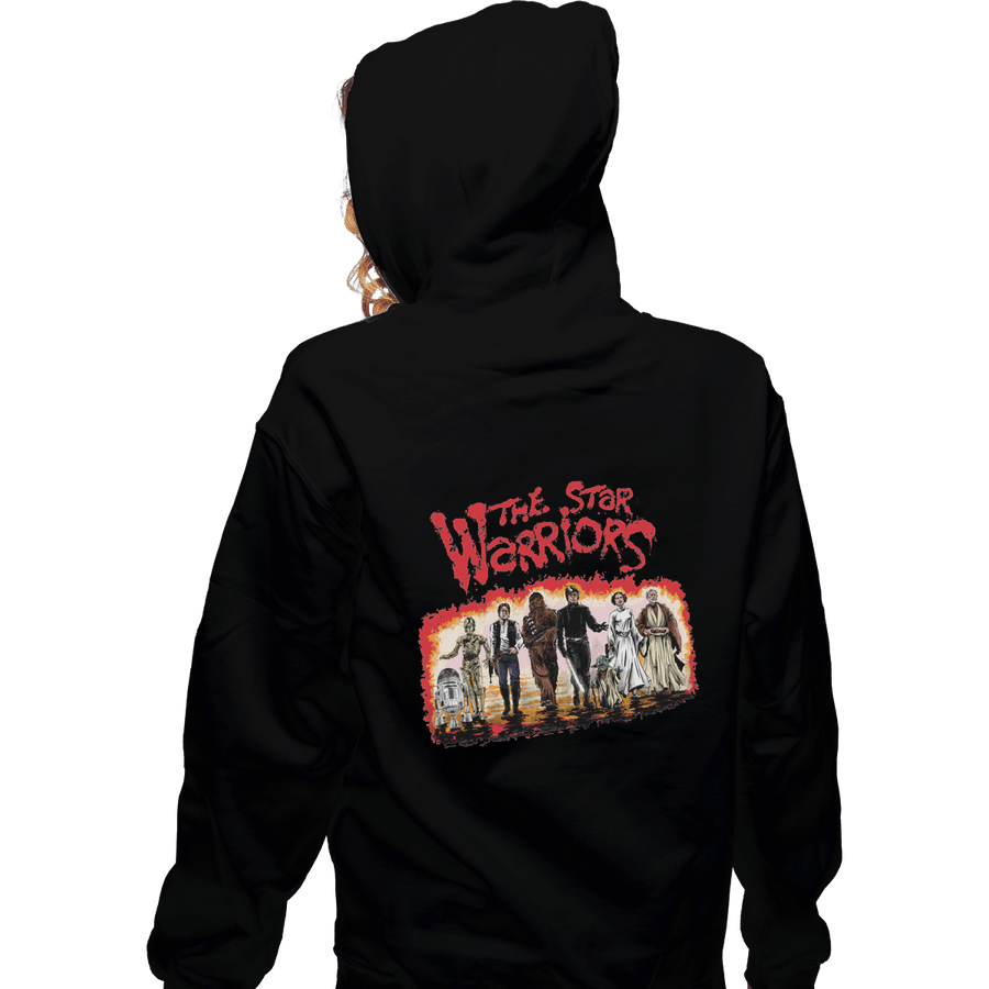 Shirts Zippered Hoodies, Unisex / Small / Black Star Warriors