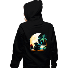 Load image into Gallery viewer, Daily_Deal_Shirts Zippered Hoodies, Unisex / Small / Black Experimental Night
