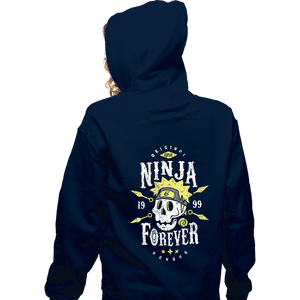 Shirts Zippered Hoodies, Unisex / Small / Navy Ninja Forever