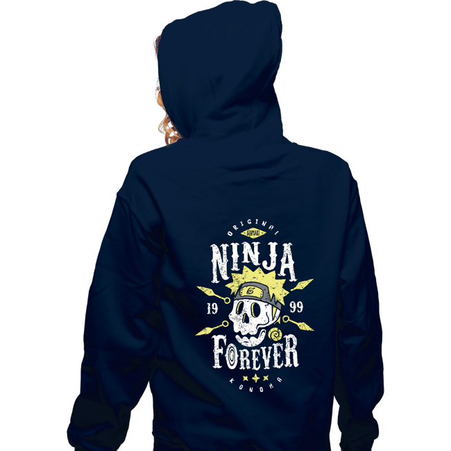 Shirts Zippered Hoodies, Unisex / Small / Navy Ninja Forever