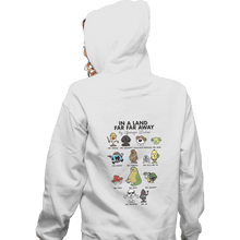 Load image into Gallery viewer, Shirts Pullover Hoodies, Unisex / Small / White In A Land Far Far Away
