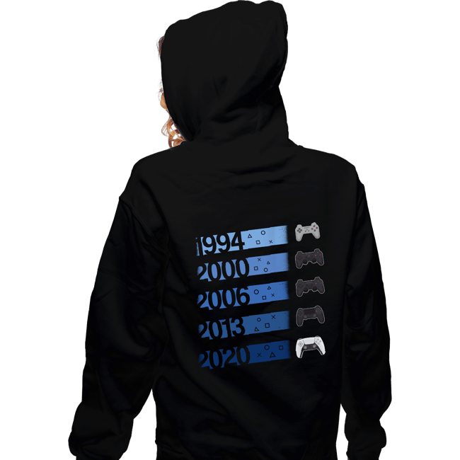 Shirts Zippered Hoodies, Unisex / Small / Black 1994 Controllers