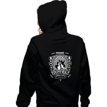 Load image into Gallery viewer, Secret_Shirts Zippered Hoodies, Unisex / Small / Black The Bonfire
