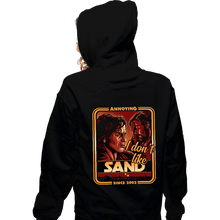 Load image into Gallery viewer, Daily_Deal_Shirts Zippered Hoodies, Unisex / Small / Black Annoying Since 2002

