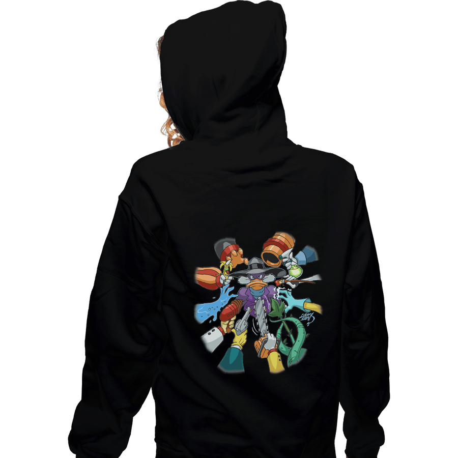 Shirts Pullover Hoodies, Unisex / Small / Black Darkwick Duck