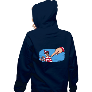 Secret_Shirts Zippered Hoodies, Unisex / Small / Navy Finder Found