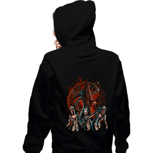 Secret_Shirts Zippered Hoodies, Unisex / Small / Black Raining Blood