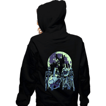 Load image into Gallery viewer, Daily_Deal_Shirts Zippered Hoodies, Unisex / Small / Black Welcome To The Castle
