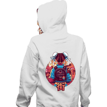 Load image into Gallery viewer, Daily_Deal_Shirts Zippered Hoodies, Unisex / Small / White Spring Fighter
