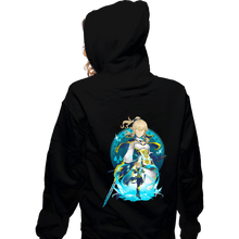 Load image into Gallery viewer, Shirts Zippered Hoodies, Unisex / Small / Black Dandelion Knight Jean
