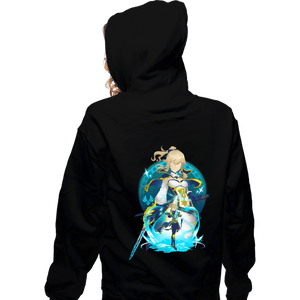 Shirts Zippered Hoodies, Unisex / Small / Black Dandelion Knight Jean