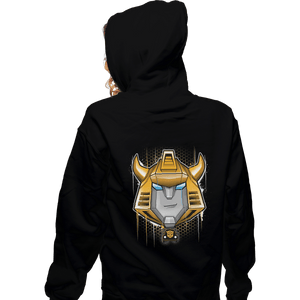 Shirts Zippered Hoodies, Unisex / Small / Black Bumblebee