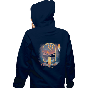 Shirts Zippered Hoodies, Unisex / Small / Navy Rapunzel