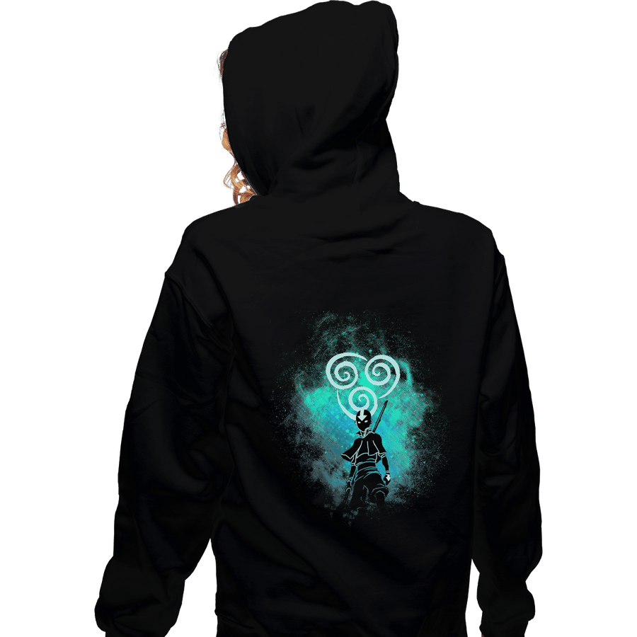Shirts Pullover Hoodies, Unisex / Small / Black Aang Art