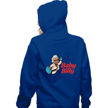 Load image into Gallery viewer, Daily_Deal_Shirts Zippered Hoodies, Unisex / Small / Royal Blue Big Baby Billy
