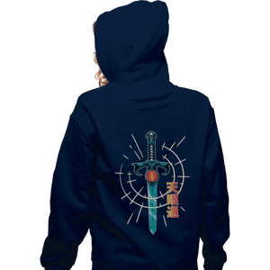 Shirts Zippered Hoodies, Unisex / Small / Navy Sight Beyond Sight