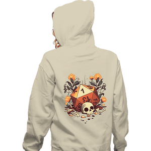 Daily_Deal_Shirts Zippered Hoodies, Unisex / Small / White Fatal Roll