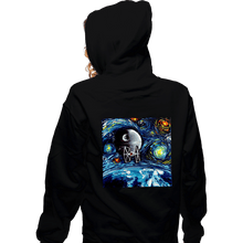 Load image into Gallery viewer, Last_Chance_Shirts Zippered Hoodies, Unisex / Small / Black Van Gogh Never Saw The Empire
