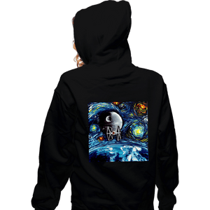 Last_Chance_Shirts Zippered Hoodies, Unisex / Small / Black Van Gogh Never Saw The Empire