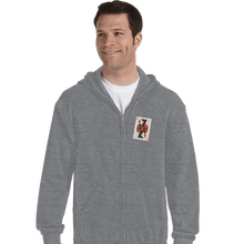 Load image into Gallery viewer, Shirts Zippered Hoodies, Unisex / Small / Sports Grey Mon Capitaine
