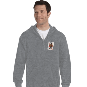 Shirts Zippered Hoodies, Unisex / Small / Sports Grey Mon Capitaine