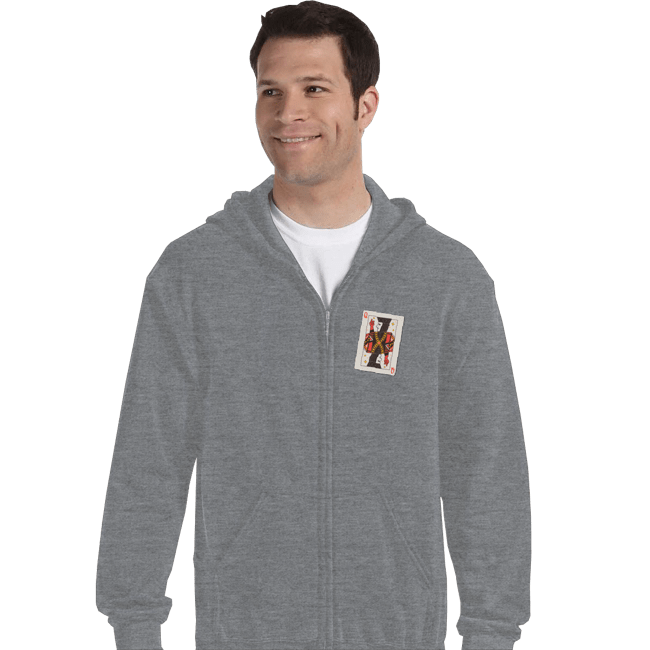 Shirts Zippered Hoodies, Unisex / Small / Sports Grey Mon Capitaine
