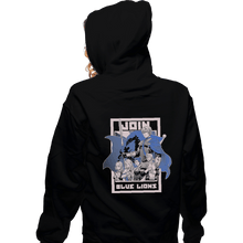 Load image into Gallery viewer, Shirts Pullover Hoodies, Unisex / Small / Black Join Blue Lions
