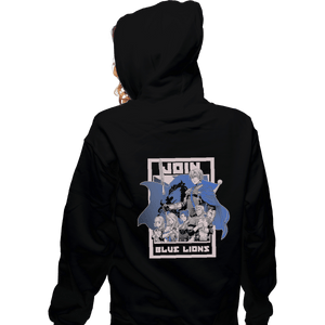 Shirts Pullover Hoodies, Unisex / Small / Black Join Blue Lions