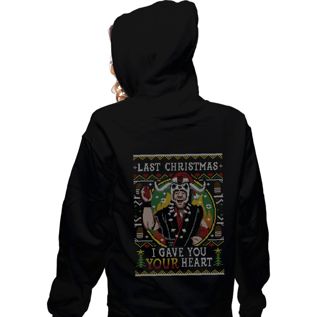 Daily_Deal_Shirts Zippered Hoodies, Unisex / Small / Black Ugly Sweater Of Doom