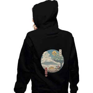 Shirts Pullover Hoodies, Unisex / Small / Black Neighbor's Ukiyo-e