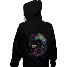 Load image into Gallery viewer, Daily_Deal_Shirts Zippered Hoodies, Unisex / Small / Black The Witch Of The Sea
