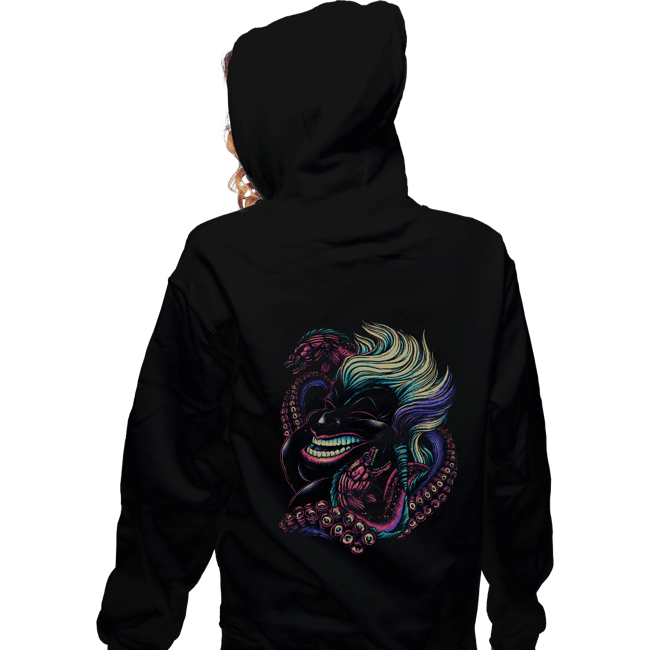 Daily_Deal_Shirts Zippered Hoodies, Unisex / Small / Black The Witch Of The Sea
