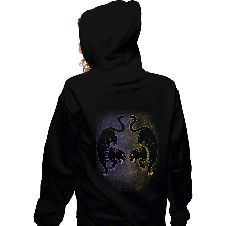 Shirts Zippered Hoodies, Unisex / Small / Black Panthers