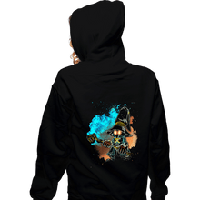 Load image into Gallery viewer, Daily_Deal_Shirts Zippered Hoodies, Unisex / Small / Black Soul Of The Black Mage
