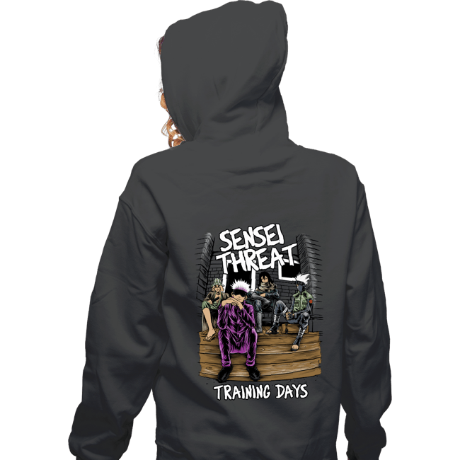 Secret_Shirts Zippered Hoodies, Unisex / Small / Dark Heather Sensei Threat