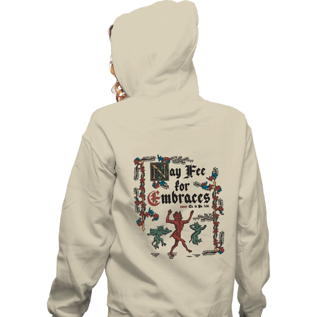 Daily_Deal_Shirts Zippered Hoodies, Unisex / Small / White Illuminated Free Hugs