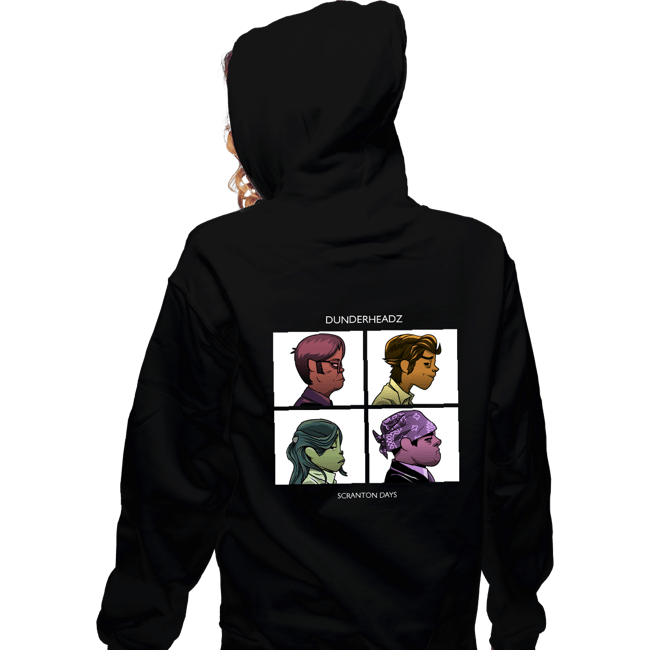 Shirts Zippered Hoodies, Unisex / Small / Black Dunderheadz