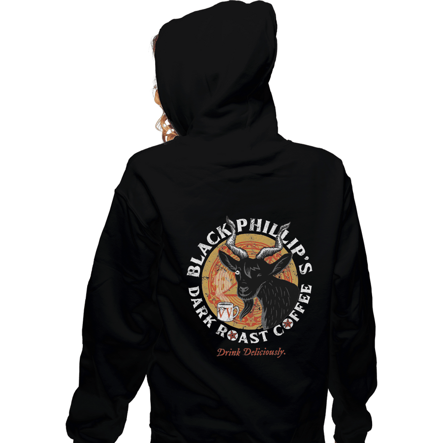 Shirts Pullover Hoodies, Unisex / Small / Black Phillip's Dark Roast