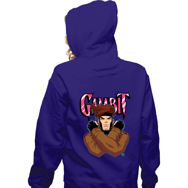 Daily_Deal_Shirts Zippered Hoodies, Unisex / Small / Violet Gambit 97