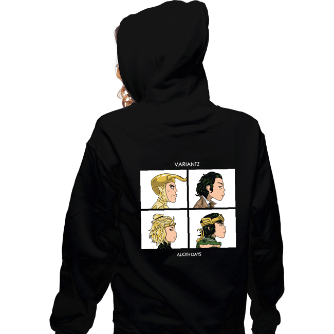 Shirts Zippered Hoodies, Unisex / Small / Black Alioth Days