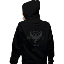 Load image into Gallery viewer, Shirts Zippered Hoodies, Unisex / Small / Black Valor Trainer
