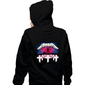 Secret_Shirts Zippered Hoodies, Unisex / Small / Black Master Of Metal