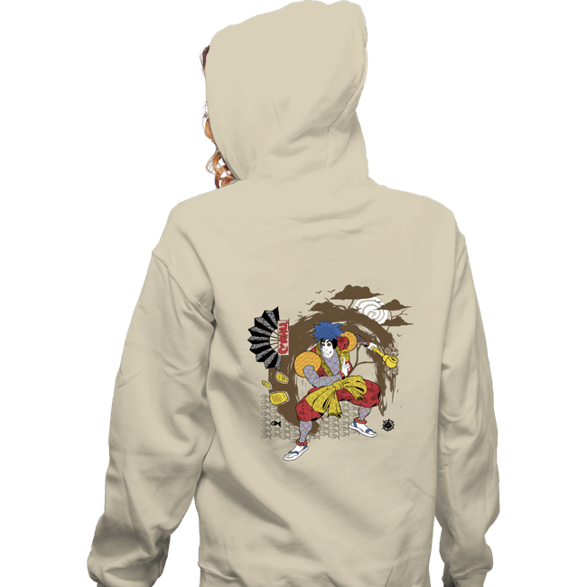 Shirts Zippered Hoodies, Unisex / Small / White Goemon
