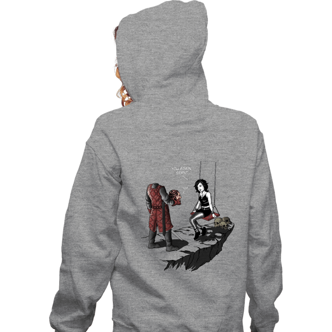 Shirts Zippered Hoodies, Unisex / Small / Sports Grey Sean Insists