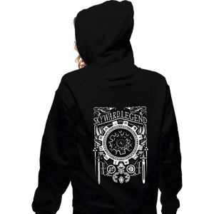 Shirts Zippered Hoodies, Unisex / Small / Black Skyward Legend
